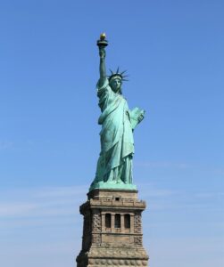 Photo of the Statute of Liberty - A Symbol of American Rights and Freedom